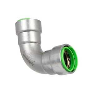 Apollo™ PWR7480165 407 Series PowerPress 90 deg Elbow, 1-1/2 in, Press, Carbon Steel, EPDM, Grey