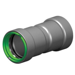 Apollo™ PWR7480066 401 PowerPress Coupling, 1/2 in, Press, Carbon Steel/Rubber, Gray/Green