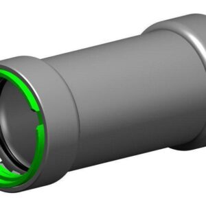 Apollo™ PWR7480099 401 PowerPress Coupling, 1-1/4 x 1-1/4 in, Press, Carbon Steel/Rubber, Gray/Green