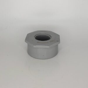 Westlake Pipe & Fittings DL108-210 Low-Rise Moulded Dishwasher Reducing Bushing, 3/4 in ID x 1-1/2 in OD, PVC