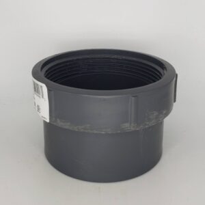 Westlake Pipe & Fittings DH105-015 High-Rise Fitting Cleanout, 1-1/2 in, Spigot x FPT, PVC