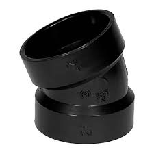 Westlake Pipe & Fittings DH324-015 High-Rise 22-1/2 deg Elbow, 1-1/2 in, Hub x Hub, PVC