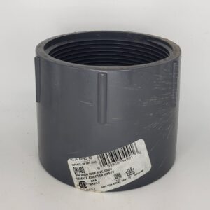 Westlake Pipe & Fittings DH101-015 High-Rise Female Adapter, 1-1/2 in, Hub x FPT, PVC