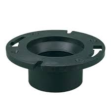 Westlake Pipe & Fittings DH1823KOPR High-Rise Moulded Adjustable Closet Flange, 3 in ID x 4 in OD, PVC
