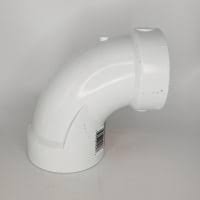 Westlake Pipe & Fittings GVL300-010 90 deg Long Elbow, 1-1/2 in, Hub x Hub, PVC