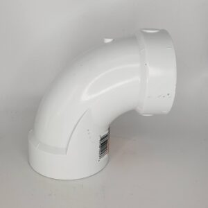 Westlake Pipe & Fittings GVL304-020 90 deg Extra-Long Elbow, 2 in, Hub x Hub, PVC