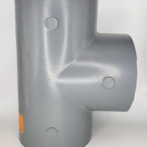 Westlake Pipe & Fittings 09GVF060606HHH Tee, 6 in, Hub x Hub x Hub, CPVC