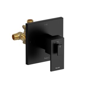 RiobelPRO® TQA93BK Quadrik 2-Way Valve Trim, 6.3 gpm Valve, Black