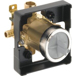 DELTA R10000-PXWS MultiChoice Universal Tub/Shower Rough-In, 1/2 in Inlet 1/2 in Outlet, Forged Brass Body