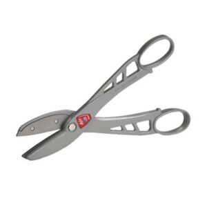 Malco® M14A Tinner Snip, 0.055 to 0.024 in Cutting, Straight Snip, Metal Blade, Aluminum/Steel Handle