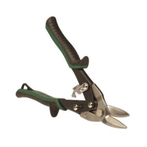Malco® AV2 Aviation Snip, 0.062 to 0.06 in Cutting, 1-3/8 in L x of Cut, Right Snip, Steel/Green Plastic Grip Handle