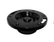 Approved Vendor 174416 ABS DWV Closet Flange Adjustable, 4 x 3 in, Black