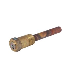 White-Rodgers™ F89-0213 Immersion Well and Packing Nut, 3/4 in NPT, Standard Shank, For use with 11DXX/L4000/L6000 Series Hydronic Temperature Controls