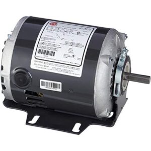 White-Rodgers™ 841CV Direct Drive AC Motor, Open Drip-Proof Enclosure, 1/3 hp, 115 V, 60 Hz, 1 Phase, 48 Frame, 1725 rpm, Resilient Base Mounting