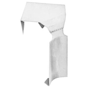 Slant/Fin® 101410/57101410,000 90 deg Baseboard Inside Corner, Galvanized Steel, Nu-White