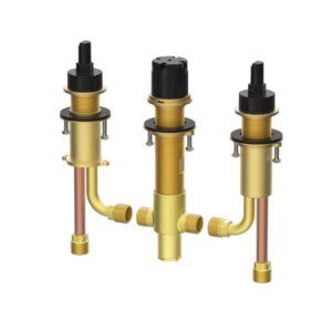 Gerber® D215000BT Widespread Rough-In Valve for Roman Tub Filler, 1/2 in, Copper Sweat x NPT, 3-Hole