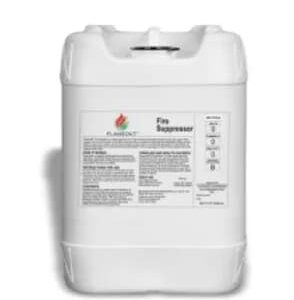 Flash Wildfire Services FLAME-OUT Fire Suppressant Foam, 20L, Class A & B, Nontoxic