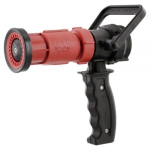 Scotty Firefighter 4037-LF Fog and Straight Nozzle With Bale Shut-Off, 1-1/2 in, 15 to 50gpm