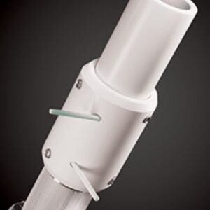 Certa-Lok D48003020000W000 Drop Pipe, 3 in x 20 ft, SCH 80, White