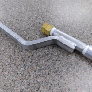 Aquifer 18031 Aluminum Sprinkler Mount, 3/4 in, Chrome