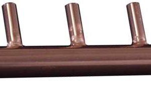 CB Supplies 713010070 Copper Head Manifold, 72 in L, 1 x 1/2 in, 24 Spigot Outlets, 3 in Center