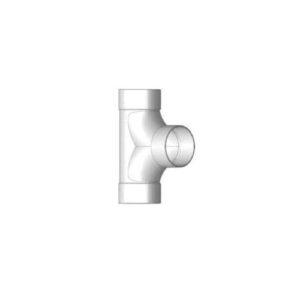 Westlake Pipe & Fittings G1004 2-Way Cleanout, 4 in, Gasketed Sewer, SDR 35, PVC