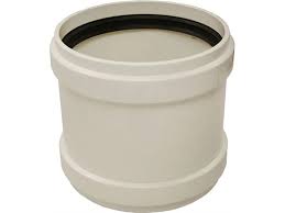 Westlake Pipe & Fittings 33ACOUP05GG No Stop Repair Coupling, 5 in, Gasketed Sewer, PVC