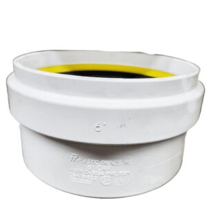 Westlake Pipe & Fittings G1606 Gasketed Sewer Cap, 6 in, Gasketed Sewer, PVC