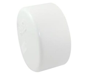 Canplas 414264BC PVC Sewer/Drainline Sewer Cap, 4 in, Hub