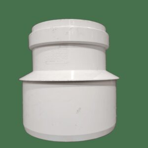 Westlake Pipe & Fittings G1220 Increaser Coupling, 6 x 8 in, Gasketed Sewer x Spigot, SDR 35, PVC