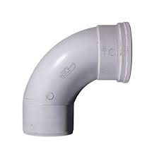 Westlake Pipe & Fittings 22ALCOB05GS Long Radius Elbow, 5 in, Gasketed Sewer x Spigot, PVC