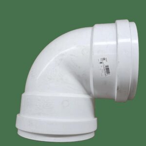 Westlake Pipe & Fittings G208 90 deg Elbow, 8 in, Gasketed Sewer, SDR 35, PVC