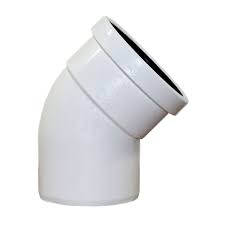 Westlake Pipe & Fittings 22A4505GS 45 deg Elbow, 5 in, Gasketed Sewer x Spigot, PVC