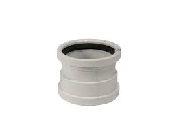 Westlake Pipe & Fittings 42AQ0504GG Adapter Coupling, 5 x 4 in, Gasketed Sewer, DR35, PVC