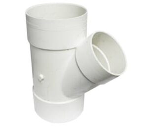 Canplas 414139BC PVC Sewer/Drainline Wye, 8 x 6 in, H x H