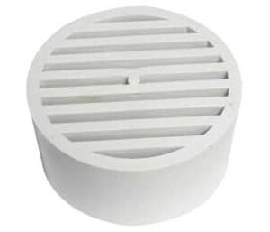 Canplas 414258BC PVC Sewer/Drainline Drain Grate, 8 in