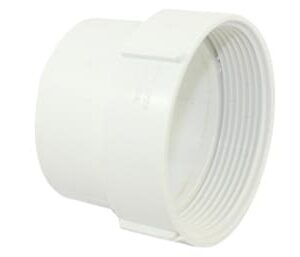 Canplas 414233BC PVC Sewer/Drainline Fitting Cleanout, 3 in, Sp x FPT