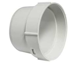Canplas 414236BC PVC Sewer/Drainline Fitting Cleanout, 6 in, Sp x FPT