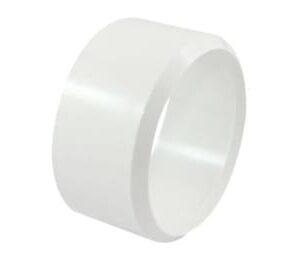 Canplas 412841BC PVC Sewer/Drainline DWV Adapter Sleeve, 3 x 3 in, DWV Sp x Hub