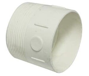 Canplas 414343BC PVC Sewer/Drainline Male Adapter, 3 in, H x MPT