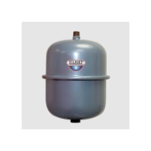 Zilmet® ZHT8-15 Hydronic Expansion Tank, 2.1 gal, 60 psi, Synthetic Rubber Diaphragm, 8.7 in Dia x 11.6 in H, Gray