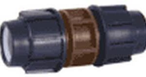 Lateral 21852 Plastic Compression Coupling, 1 in, IPS, Plastic