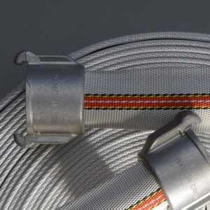 Mercedes Textiles 170250501TC+5140WC44R Forestream Treated Clear Hose Assembly, 2-1/2 in x 50 ft, With WCT Ends