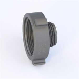 Mercedes Textiles 6116PM24PF Extruded Adapter, 1 in Male NPSH x 1-1/2 in Female NPSH