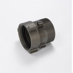 Mercedes Textiles 6132PF32TMS Extruded Adapter, 2 in Female NPSH x 2 in Male NPT