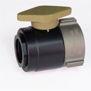 Mercedes Textiles 70FL10SO10PFPF Shut-Off Valve, 1 in Female NPSH x 1 in Female NPSH