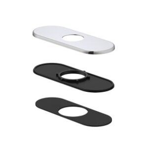 Gerber® DA667229 Cover Plate Assembly, For use with Single-Hole Mount Faucets, 4 in, Chrome