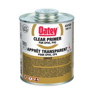 Oatey® 31528 Primer, 946 mL Container, Clear