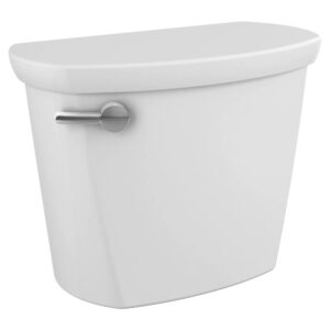 American Standard 4188A154.020 Lined Toilet Tank, Cadet® Pro, 1.28 gpf, 4.8 L Tank, 3 in Left-hand Trip Lever Flush, White
