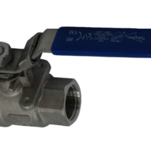 CB Supplies 484100004 Ball Valve, 3/8 in, F x F, Stainless Steel, 1000 lbs, LH